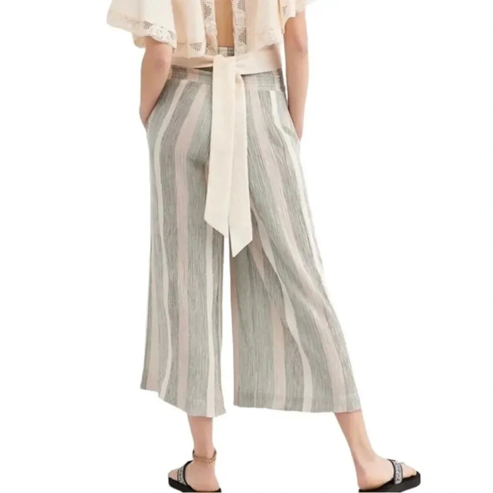 Free People Hamilton Wide Leg Pants Size Med